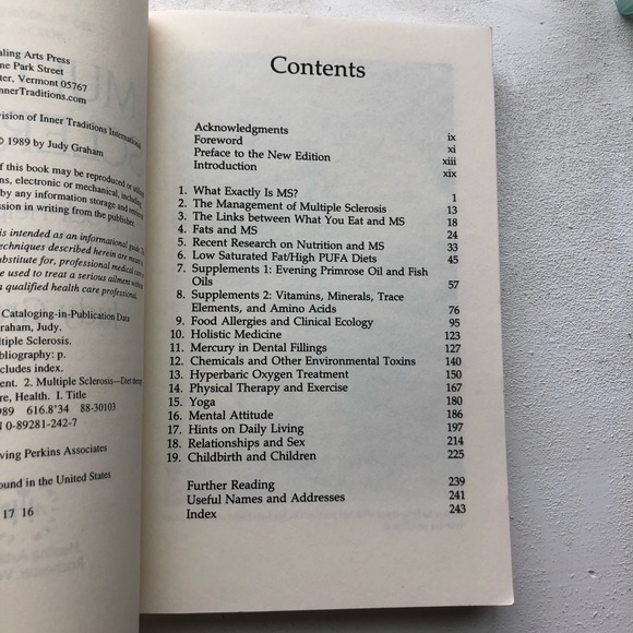 Multiple Sclerosis: A Self-Help Guide to Its Management, by Judy Graham - Picture 16 of 17